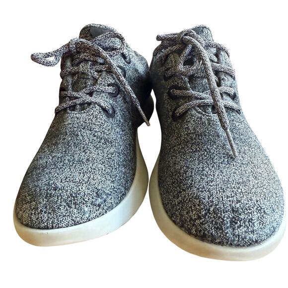 Allbirds Wool Runners SZ 9 Gray Merino Wool Sustainable Walking Casual Comfort - Picture 5 of 10